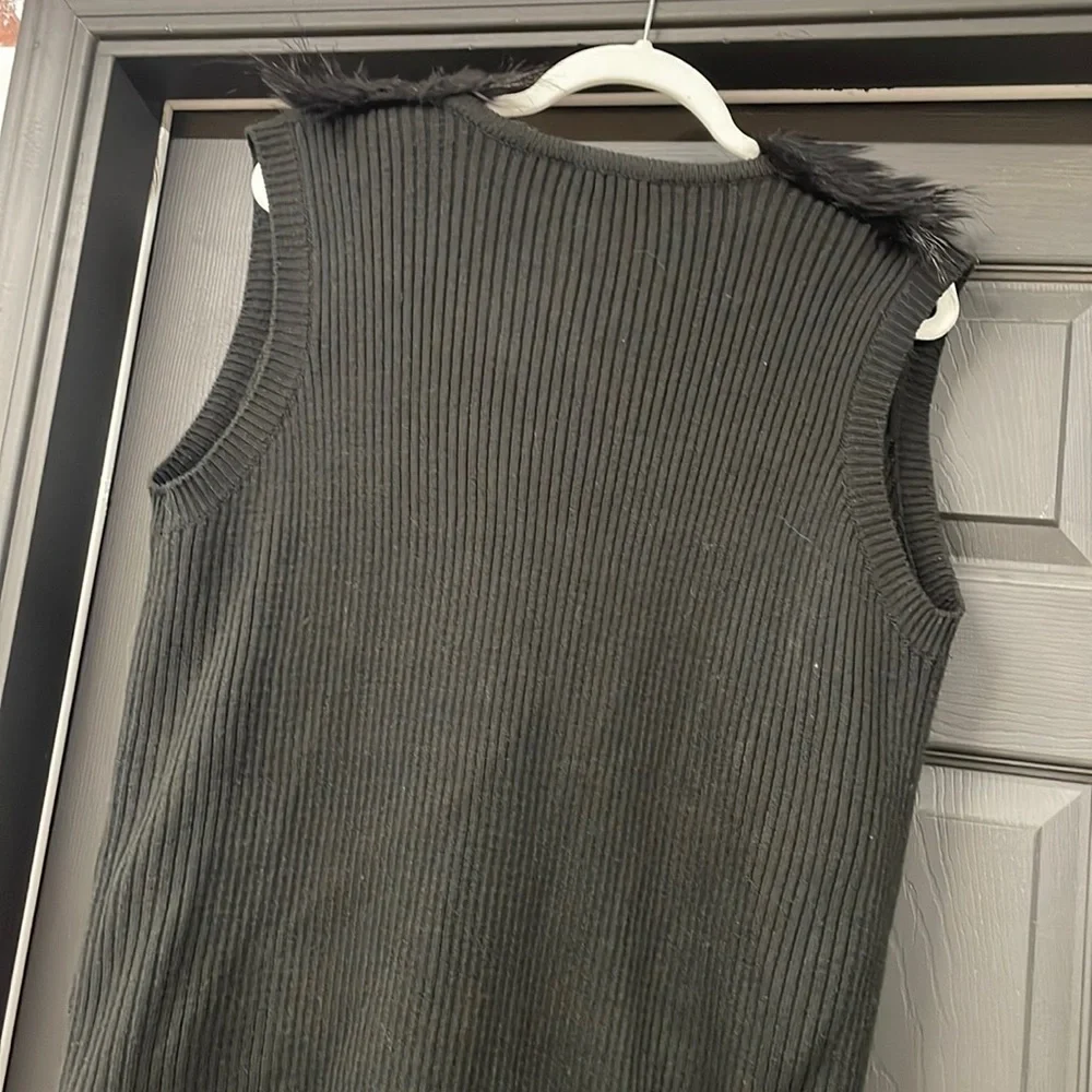 Adrienne‎ Landau vest Faux fur